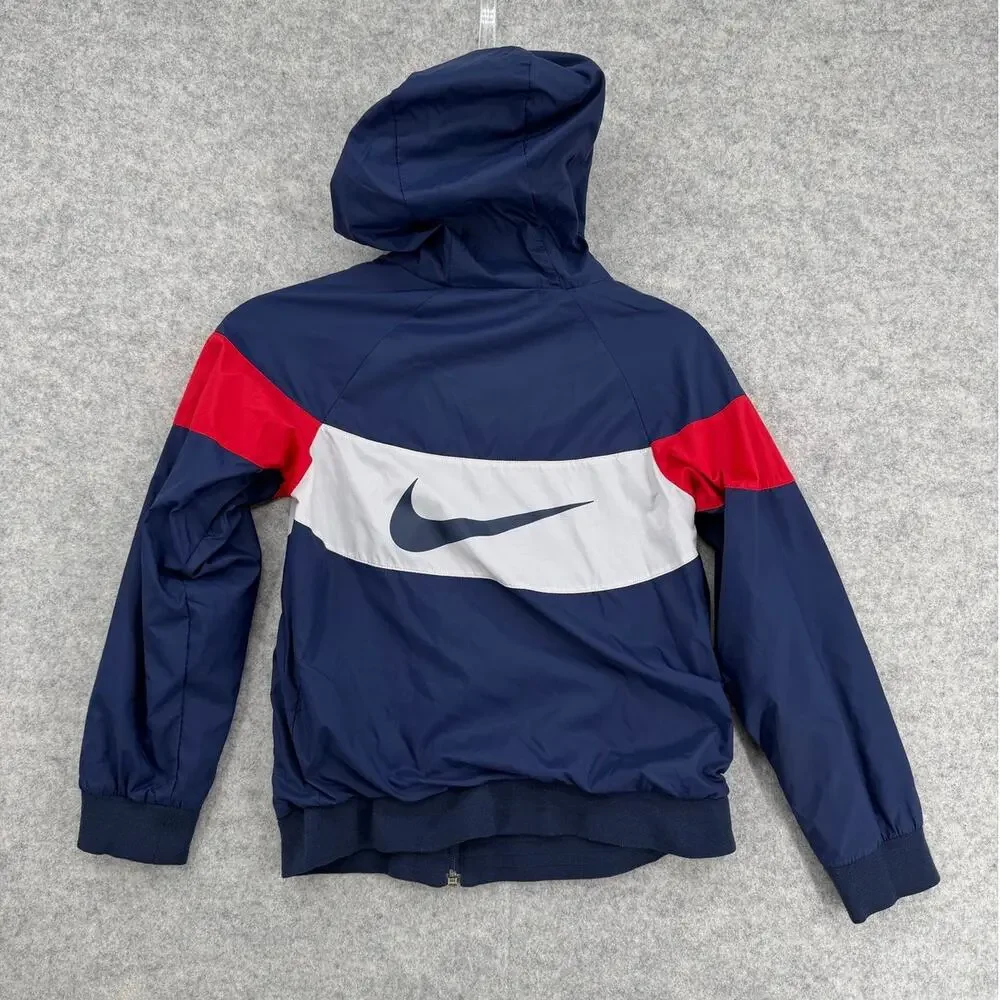 Nike Youth Blue Paris Saint-Germain Anthem Full-Zip Jacket Size Small